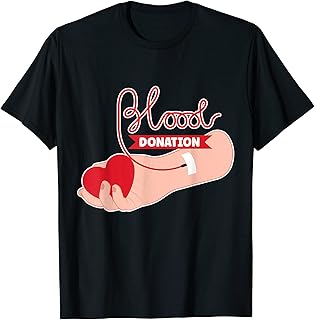 Blood Bag Save Lives Donate Blood Blood Donation T-Shirt