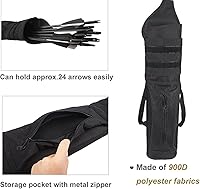 Vista 3 de KRATARC Carcaj de flecha trasera multifunción con sistema Molle para flechas de hombro, soporte para flechas de hombro colgado, carcaj de tiro
