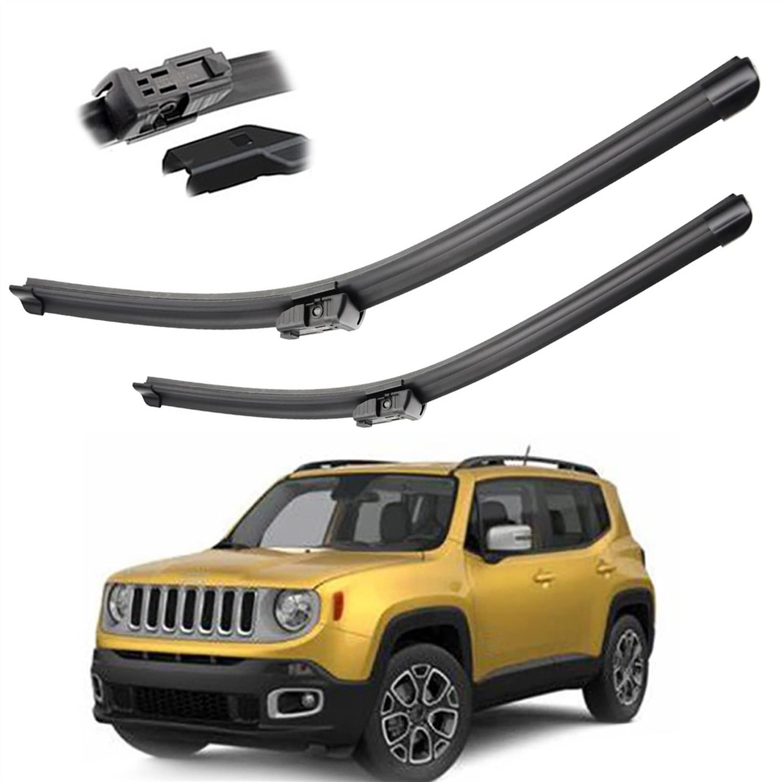 Essuie-Glace Jeep Renegade BU 22"+20" balais avant d'origine 2014-2019