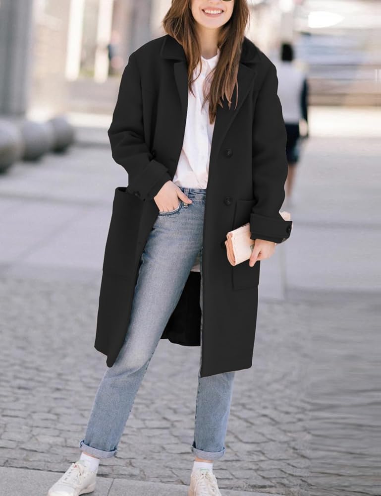 Amazon.com: IDEALSANXUN Wool Coats for Women 2025 Winter Clothes