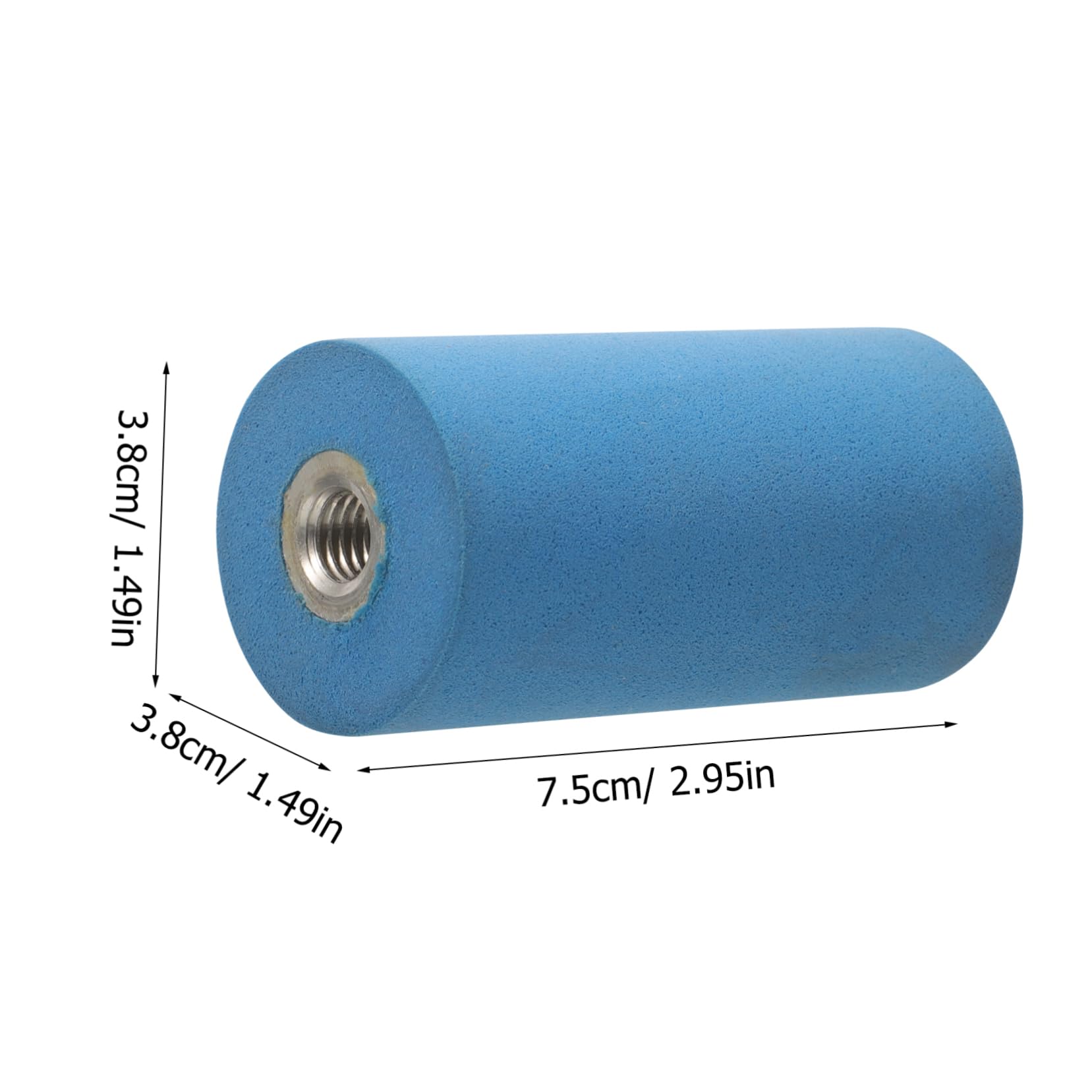 BUTIFULSIC Sponge Sand Set Sanding Drum Sleeve Sanding Tool for Drill Drum Sander Replacement Sleeves Sanding Sleeves for Spindle Sander Sanding Drum Kit for Drill Sponge Composite Blue