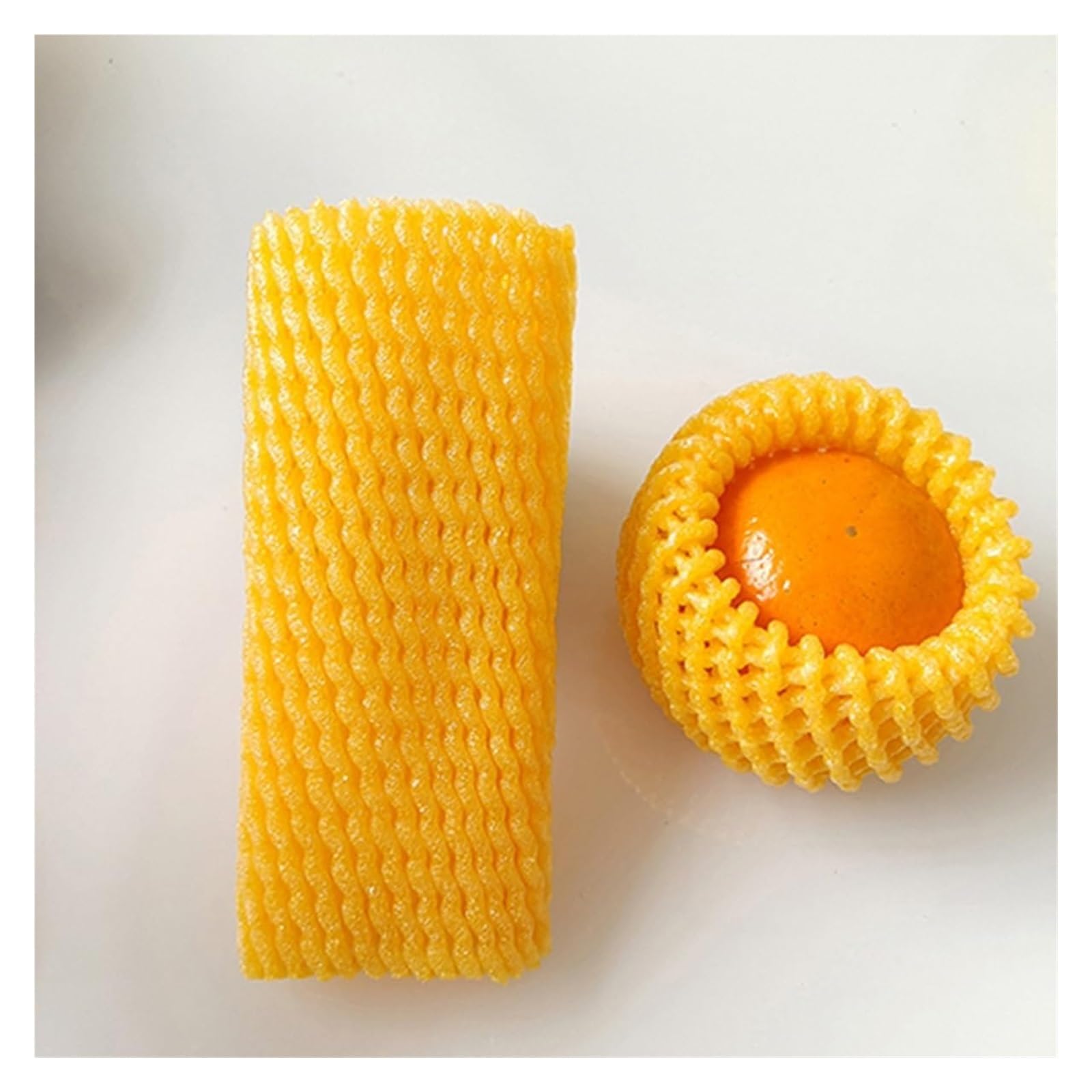 Bolsas de espuma protectoras de 14x7cm, malla de red para envasar verduras frescas