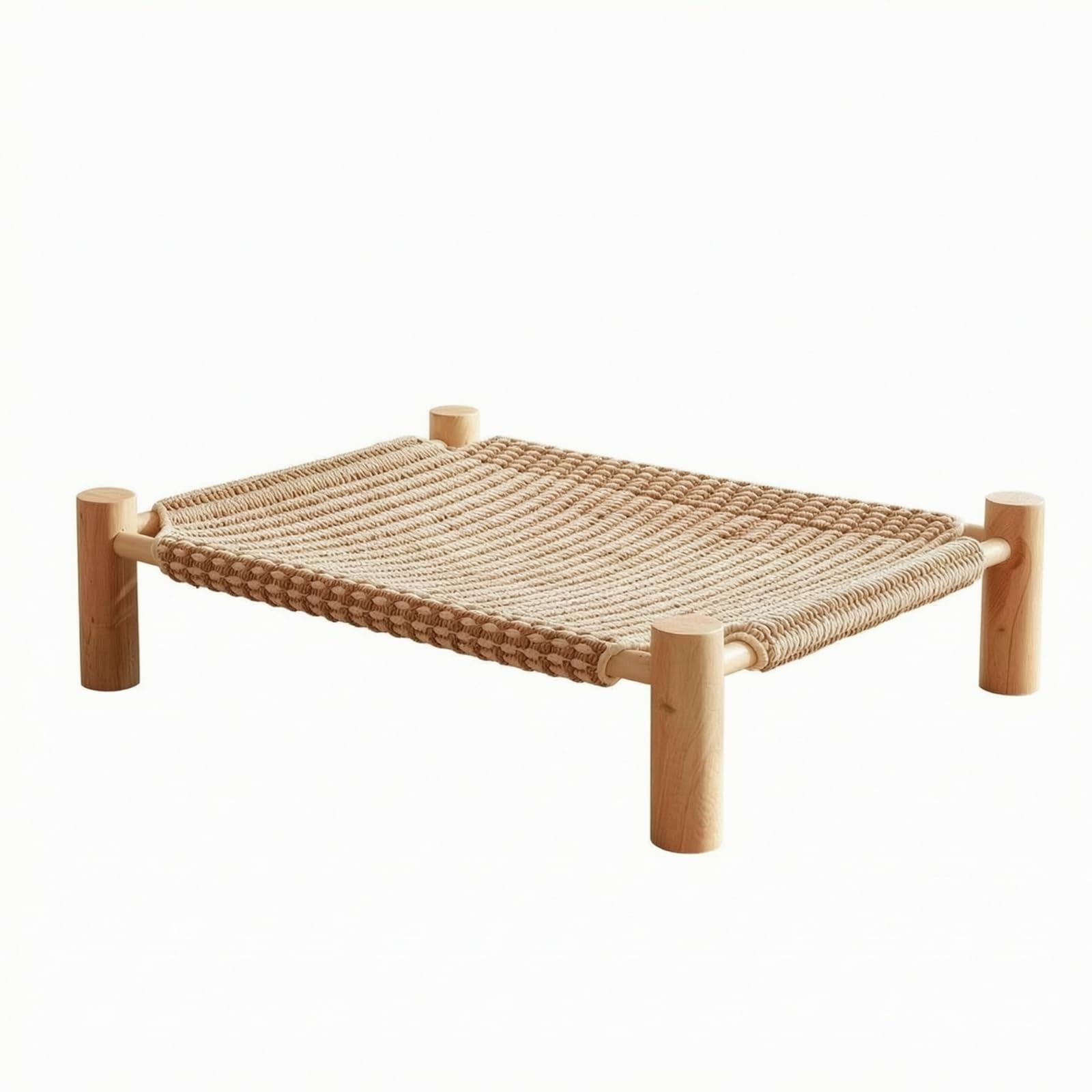 Cama Elevada para Perros Cómoda, Grande 63 × 49 × 13 Cm