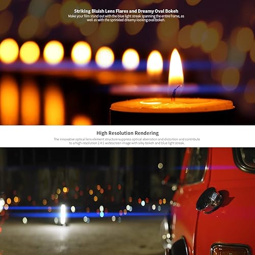 Miniatura 6 de SIRUI Lente anamórfica de 0.945in F2.8 1.33X APS-C Lente de cámara (MFT Mount)