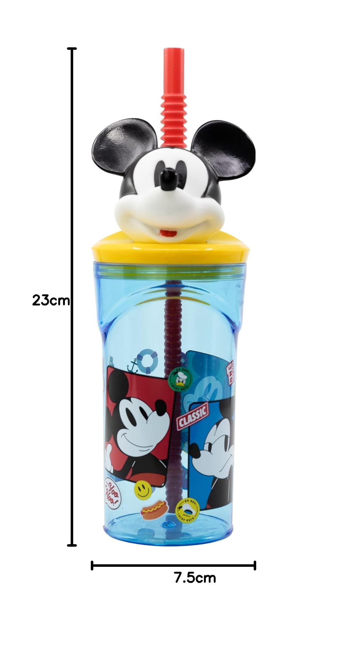 Gobelet Enfant Réutilisable 430ml Pokémon - Sans BPA - Figurine 3D Sur Couvercle - Paille Incluse - Stor