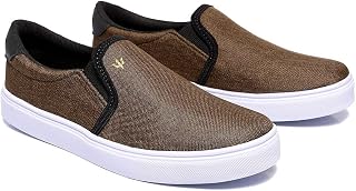 Tênis Masculino Slip On Casual Preto Lona Sapatênis Sem Cadarço Extra Leve