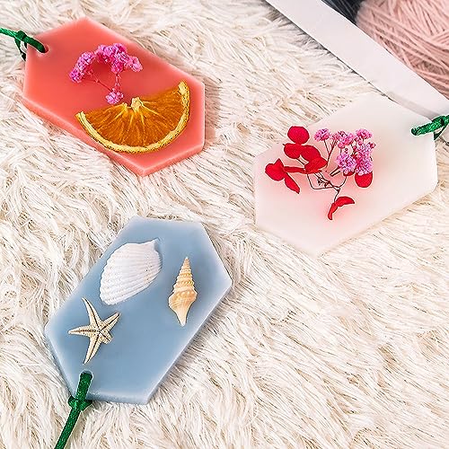 Sonew 5pcs Cubos de Cera Aromáticos Floral y Frutal miniatura 4