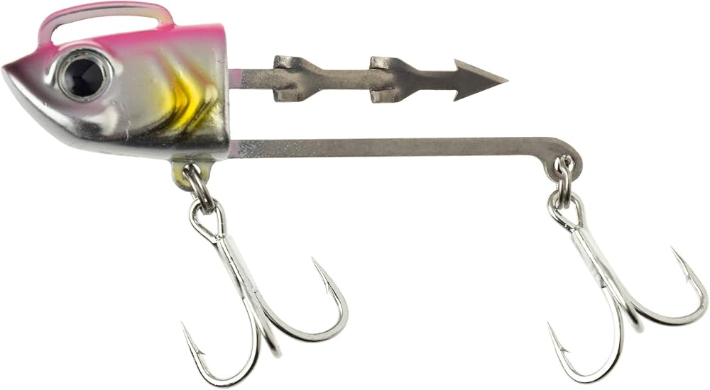 ハマ王 Amazon | メジャークラフト 浜王ヒラメ用ジグヘッド 21g #3 ピンク