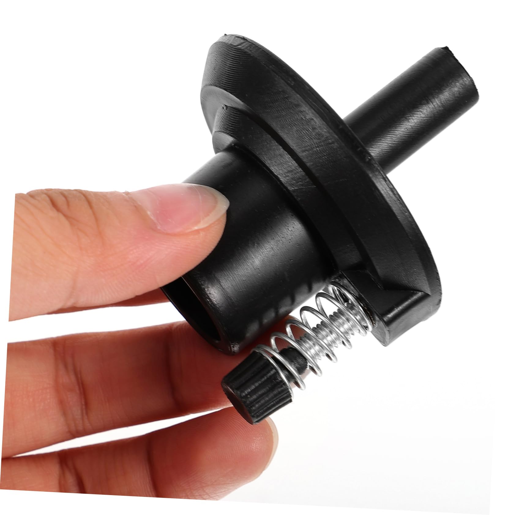 COSMEVIVI Cymbal Base Holder Cymbal Stand Base Drum Set Accessory Sturdy Material Red Gasket