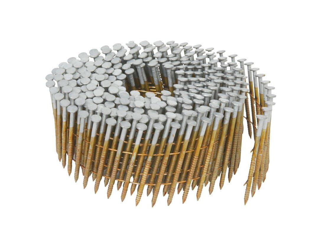 Metabo HPT Siding Nails | 2-Inch x .092 | 15 Degree | Full Round Head | Ring Shank | Wire Coil | Hot Dipped Galvanized | 3,600 Count | 13365HHPT