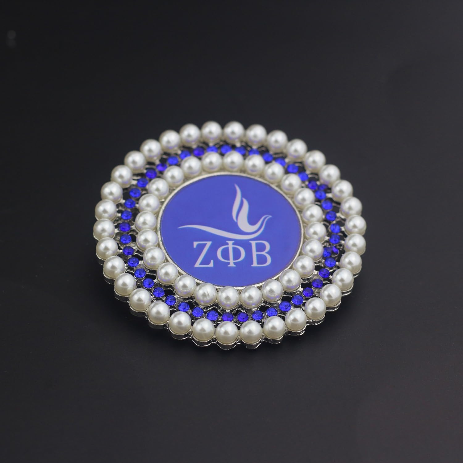 Pearl ZPB Brooch Pin for Women Soror Greek Sorority Paraphernalia Gift ZPB Jewelry Sorority Brooch Pin 1920 Finer Women Gift - Image 5