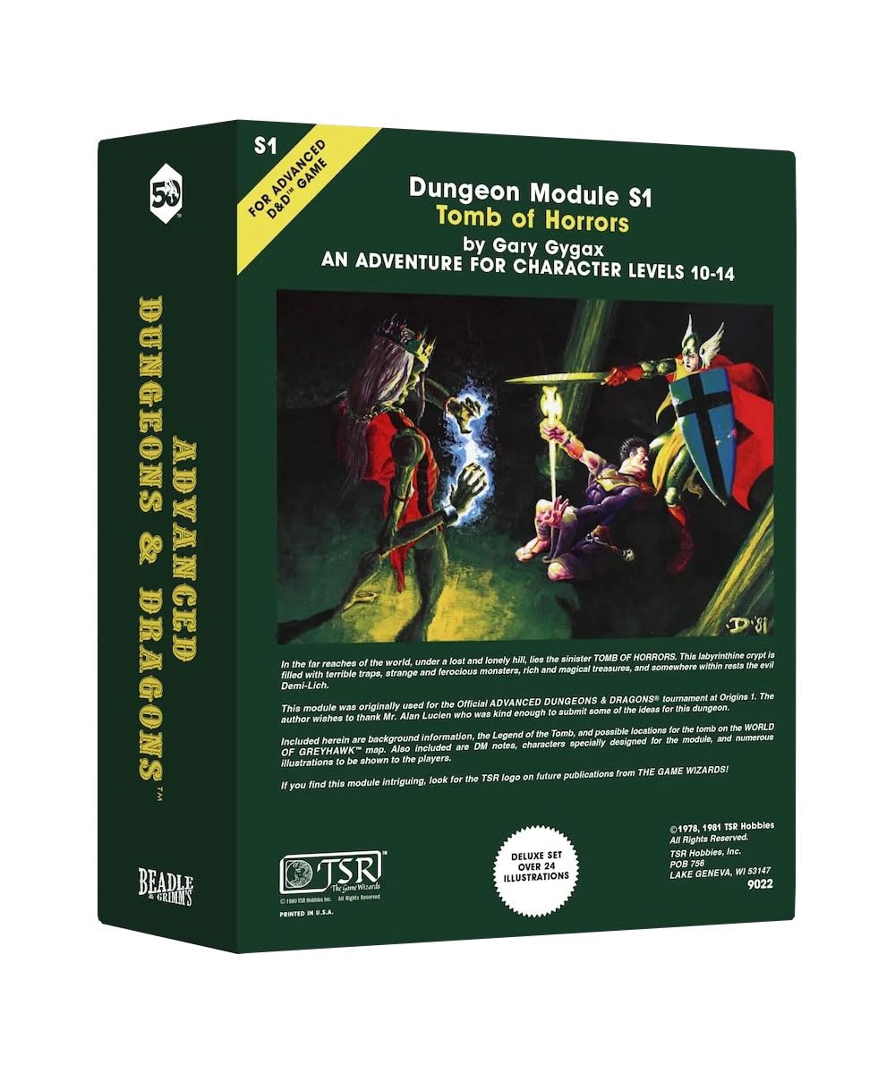 Beadle & Grimm's Set di dadi e accessori - Tomb of Horrors