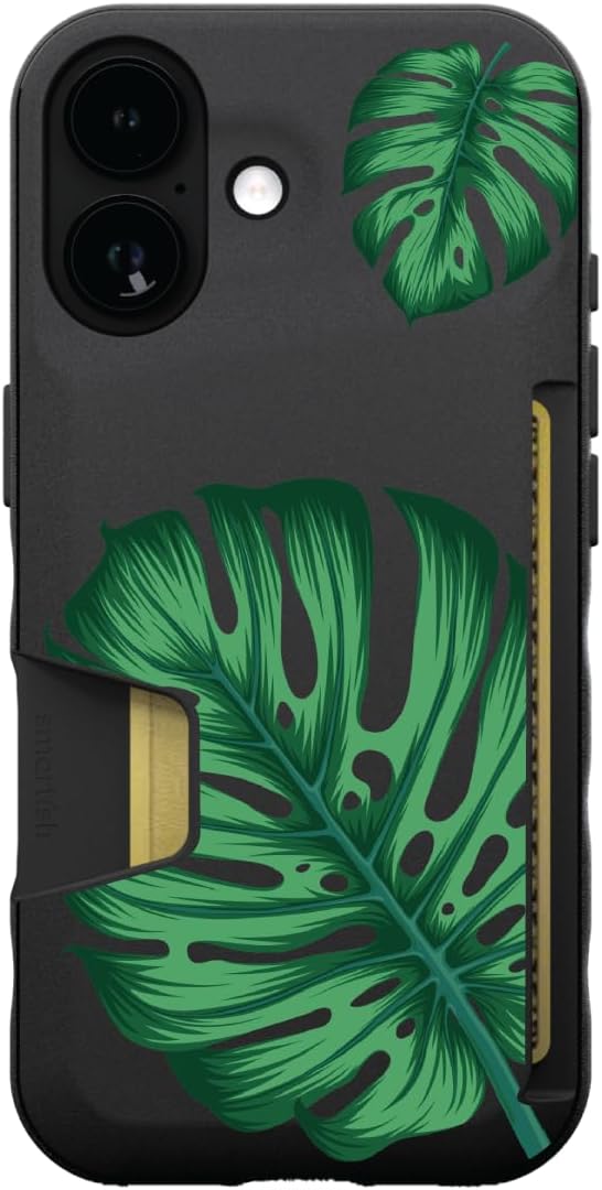 Smartish - Aah! Real Monsteras - iPhone 17 Wallet Case - Wallet Slayer Vol. 1 [Slim + Protective] Credit Card Holder - Fits iPhone 17