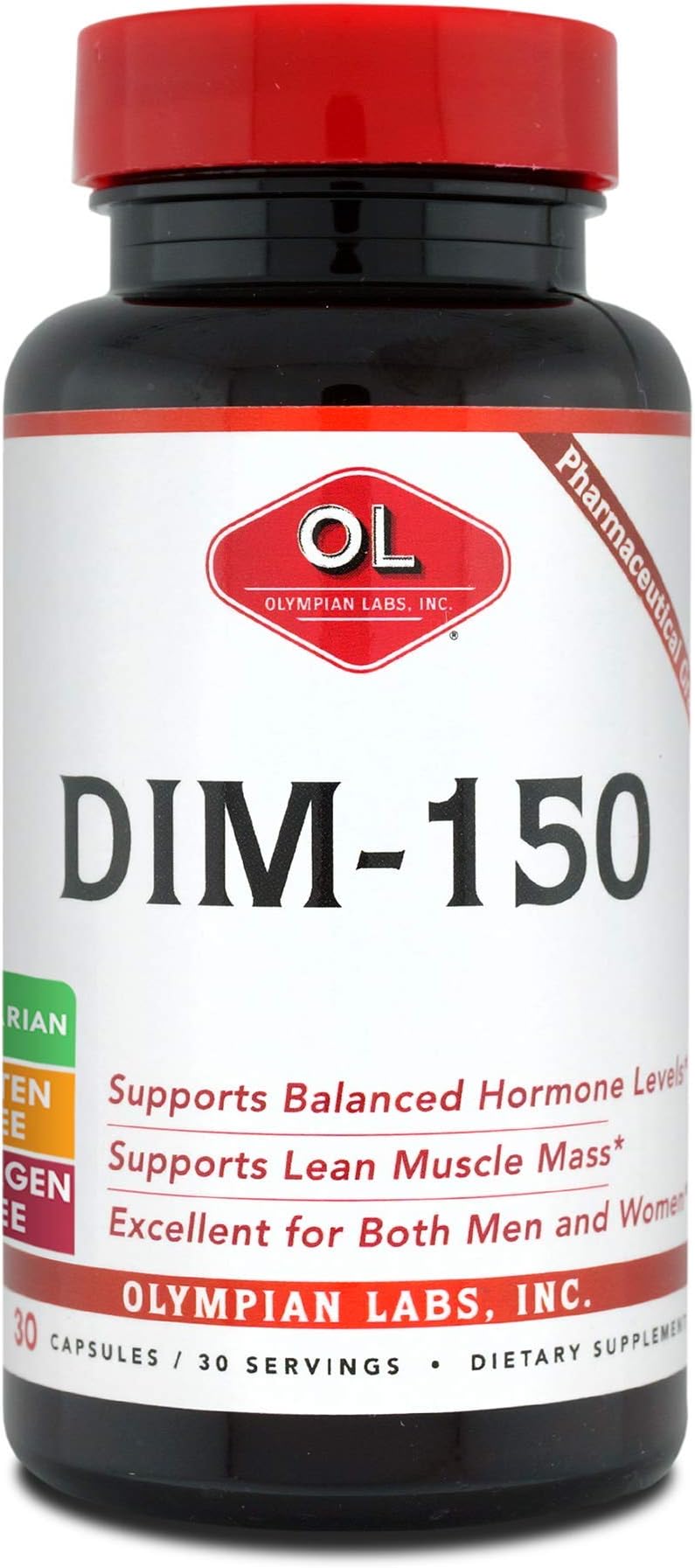 Olympian Lab Dim, Diindolylmethane, 150Mg, 30 Count