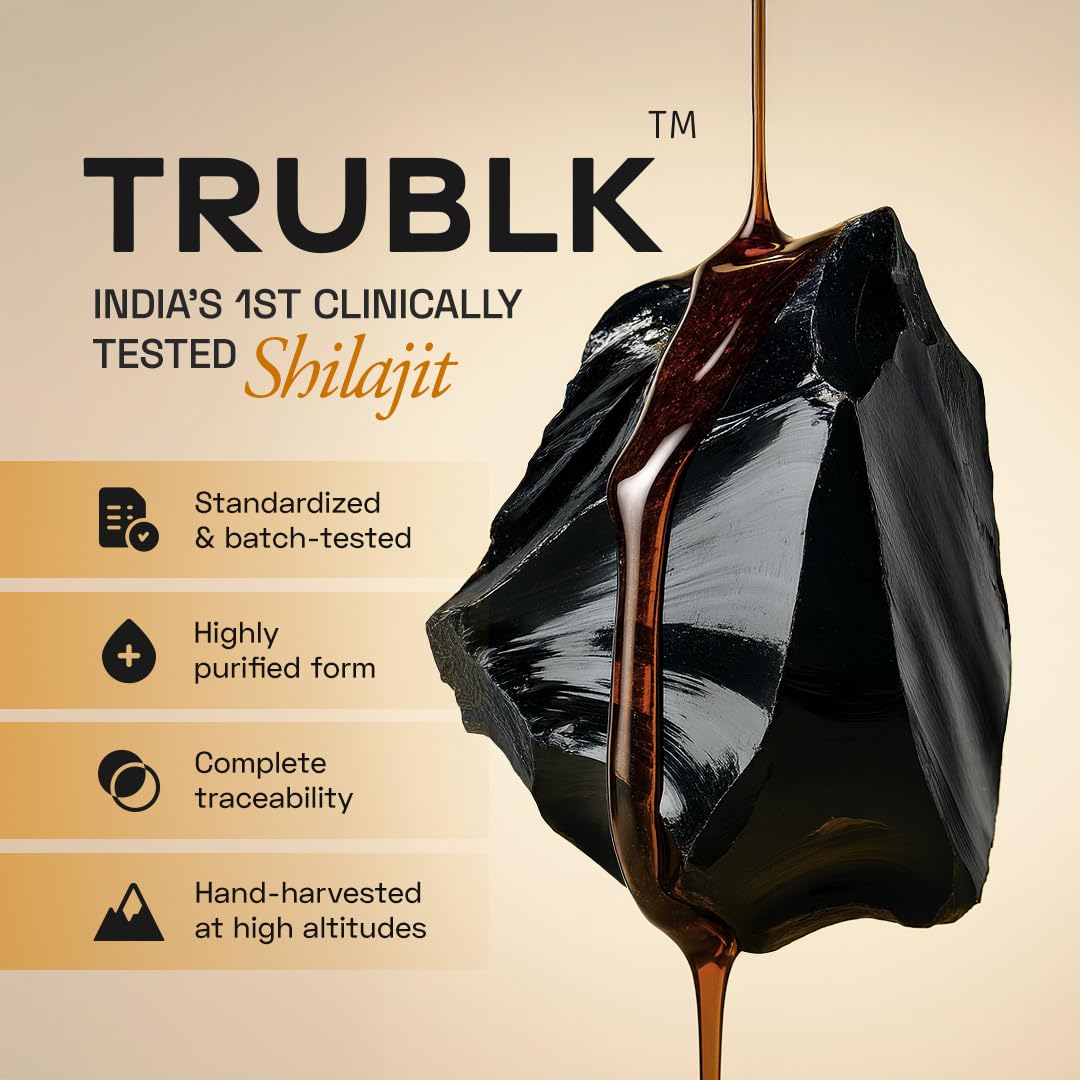 Ace Blend 400mg TRUBLK Shilajit Sticks (5 Servings) | 120mg Cordyceps Mushroom & Organic Honey | Over 75% Fulvic Acid & 80+ Trace Minerals | For Strength & Performance | High Absorption | Men & Women — Amazon image 7