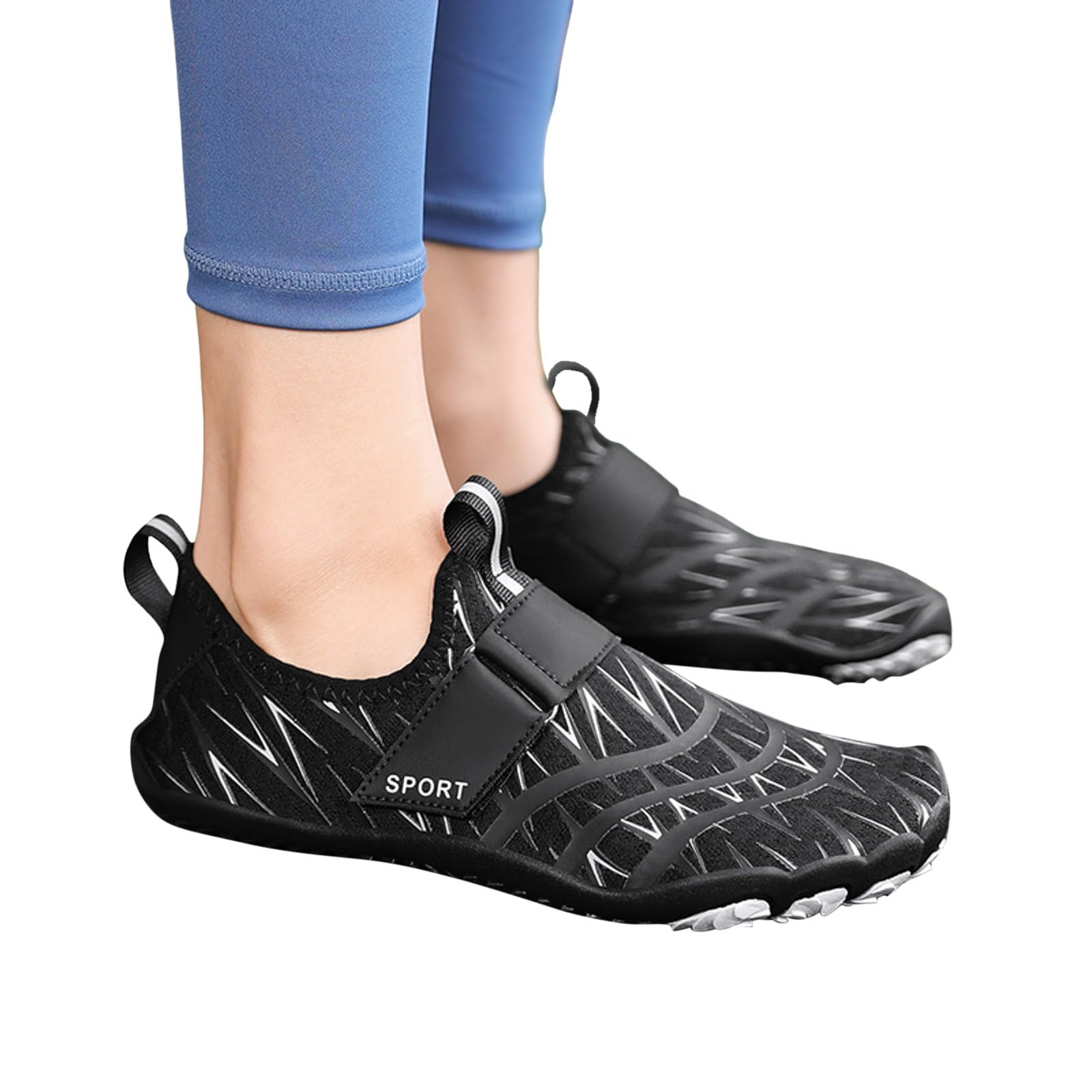 Scarpe da Scoglio Scarpette da Scoglio Scarpe Palestra Donna Bianche per Scogli Scarpetta Barca Uomo Mare Piscina Ciabatte Pelle Trasparenti Il Vela Sandali Spiaggia 43 in Tela con Sassi Acqua Fiume