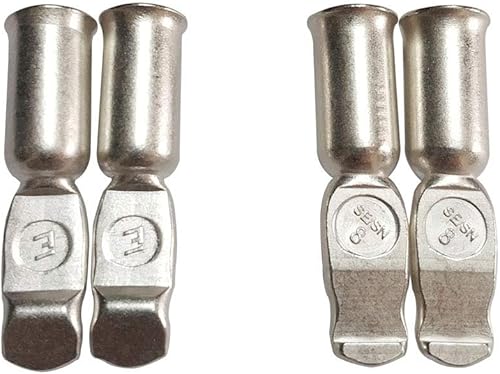 Miniatura 7 de Conector gris de 50 amperios Cargador de batería Conectores de alimentación de batería 50Amp Gris (8AWG)