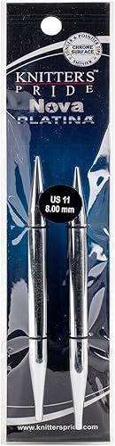 Knitter's Pride -Nova Platina Agujas Intercambiables, Tamaño 110.315 in Knitter's Pride -Nova Platina Agujas Intercambiables, Tamaño 110.315 in
