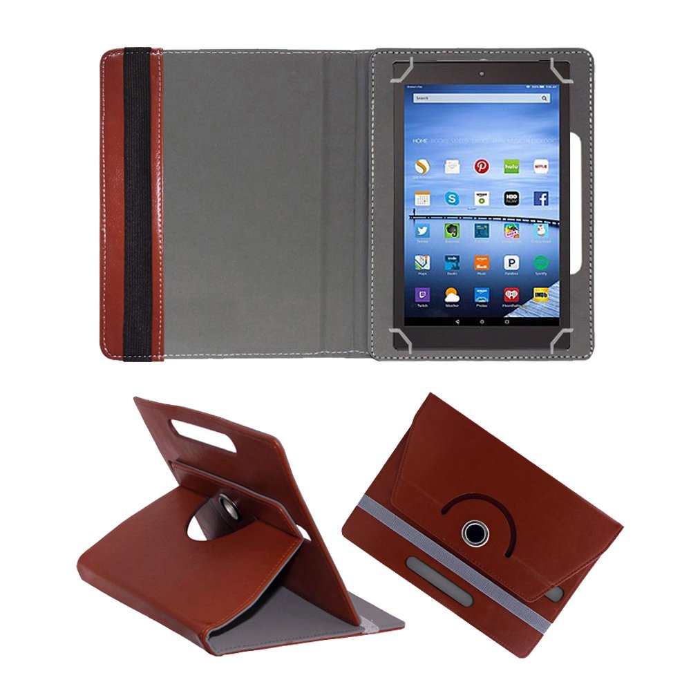 Fastway 360 Degree Rotating Tablet Book Cover for Amazon Fire HD 10 (Brown) (B077N9PWDR) Amazon Price History, Amazon Price Tracker