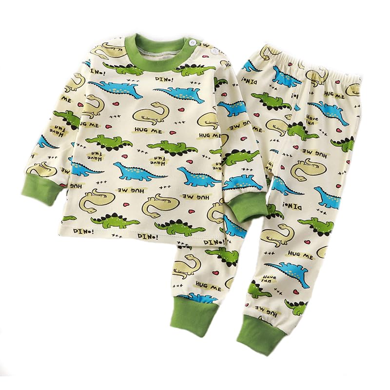 Image of Bold N Elegant Kids Cotton Printed Funky Cool Cartoon Print Full Sleeve T-Shirt & Pajama Lower Casual Clothing Set