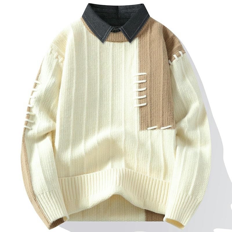 Pull en tricot confortable pour homme idéal au quotidien