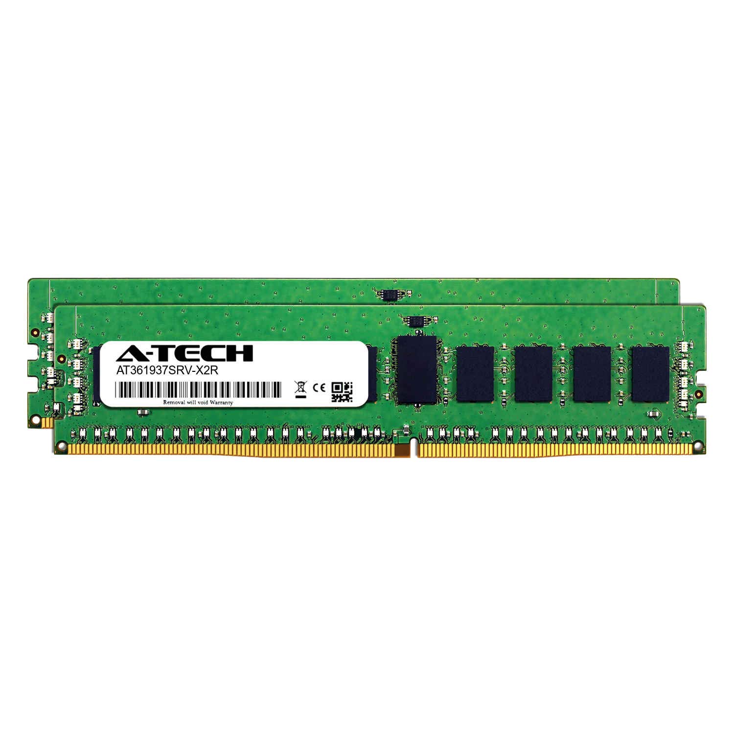 A-Tech 16GB Kit (2 x 8GB) for Tyan TA80B7071 - DDR4 PC4-21300 2666Mhz ECC Registered RDIMM 2rx8 - Server Memory Ram (AT361937SRV-X2R2)