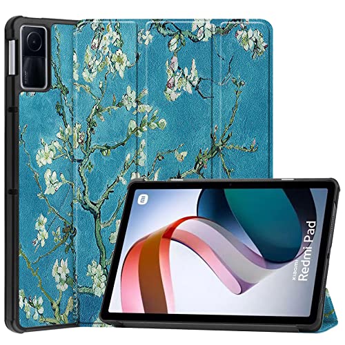 For Xiaomi Redmi Pad �P�[�X �V���I�~ Redmi Pad �J�o�[ �yJinmdz�z�y�� ���^ �ϏՌ� ���h�~ PU ���U�[ �X�}�[�g�J�o�[ �n�[�h �w�� �O�܂� �X�^���h �I�[�g�X���[�v �E�F�C�N�A�b�v �@�\ Xiaomi Redm