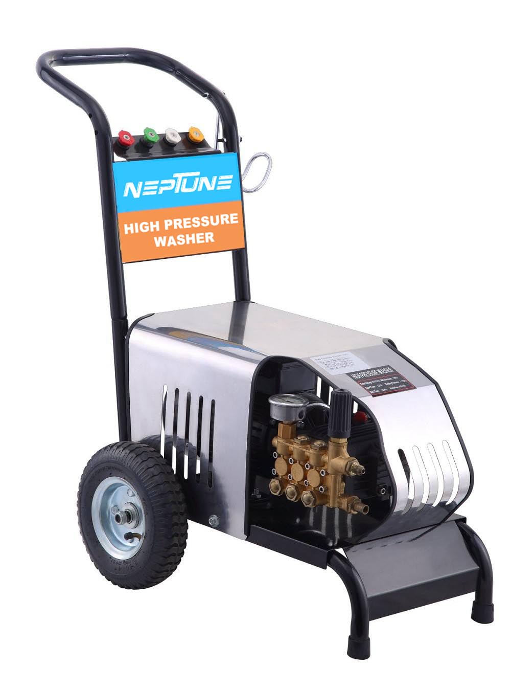 新品NORIES WASHER CRAWLER WASHER JUPITA Neptune Simplify Farming Electric High Pressure Car Washer, 2100W