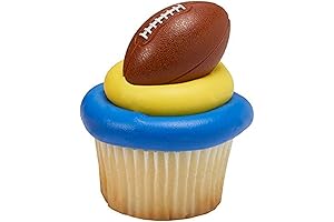 Football Cupcake Rings for a Winning Party