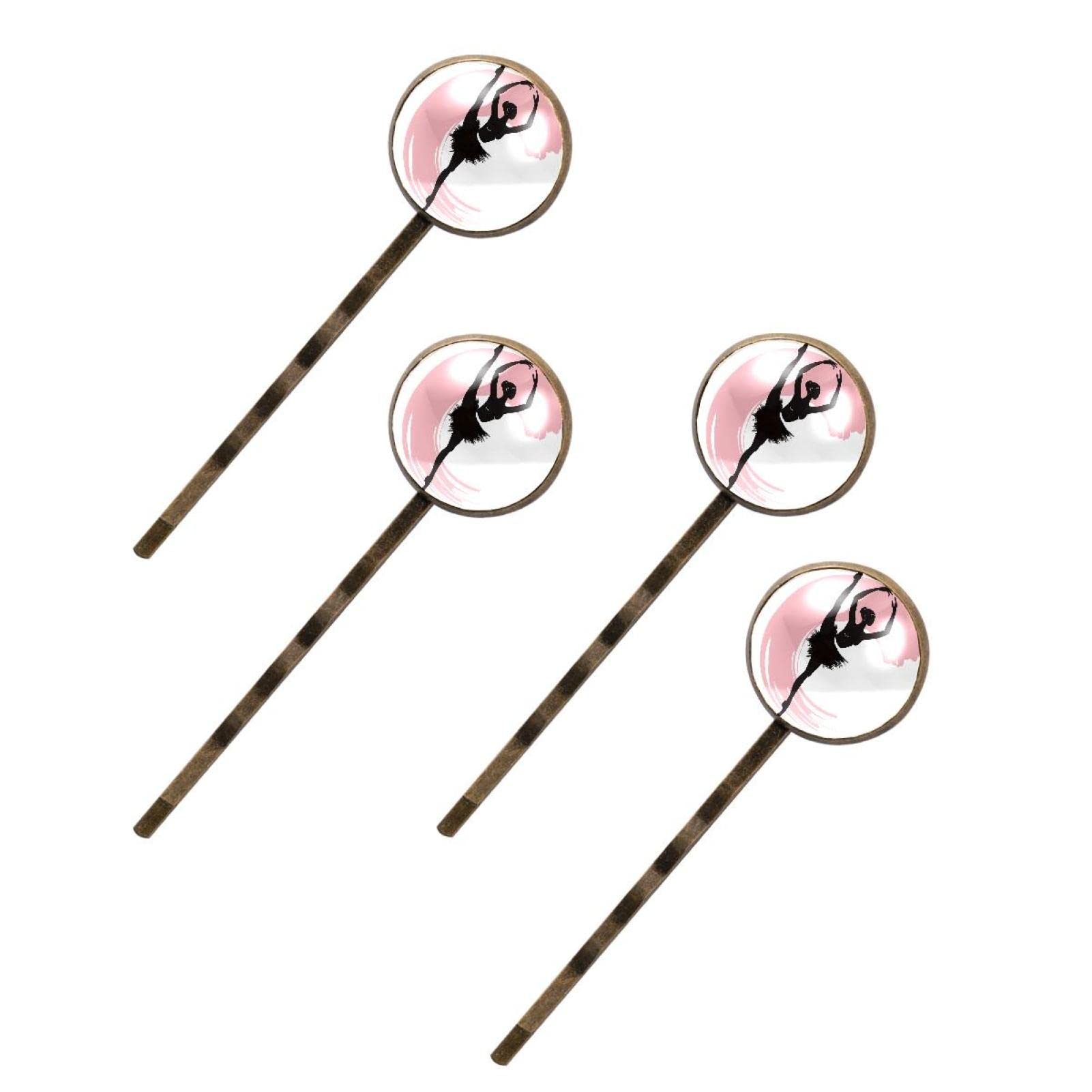 Épingles à cheveux ballet : lot de 4 pinces décoratives de chignon - 13