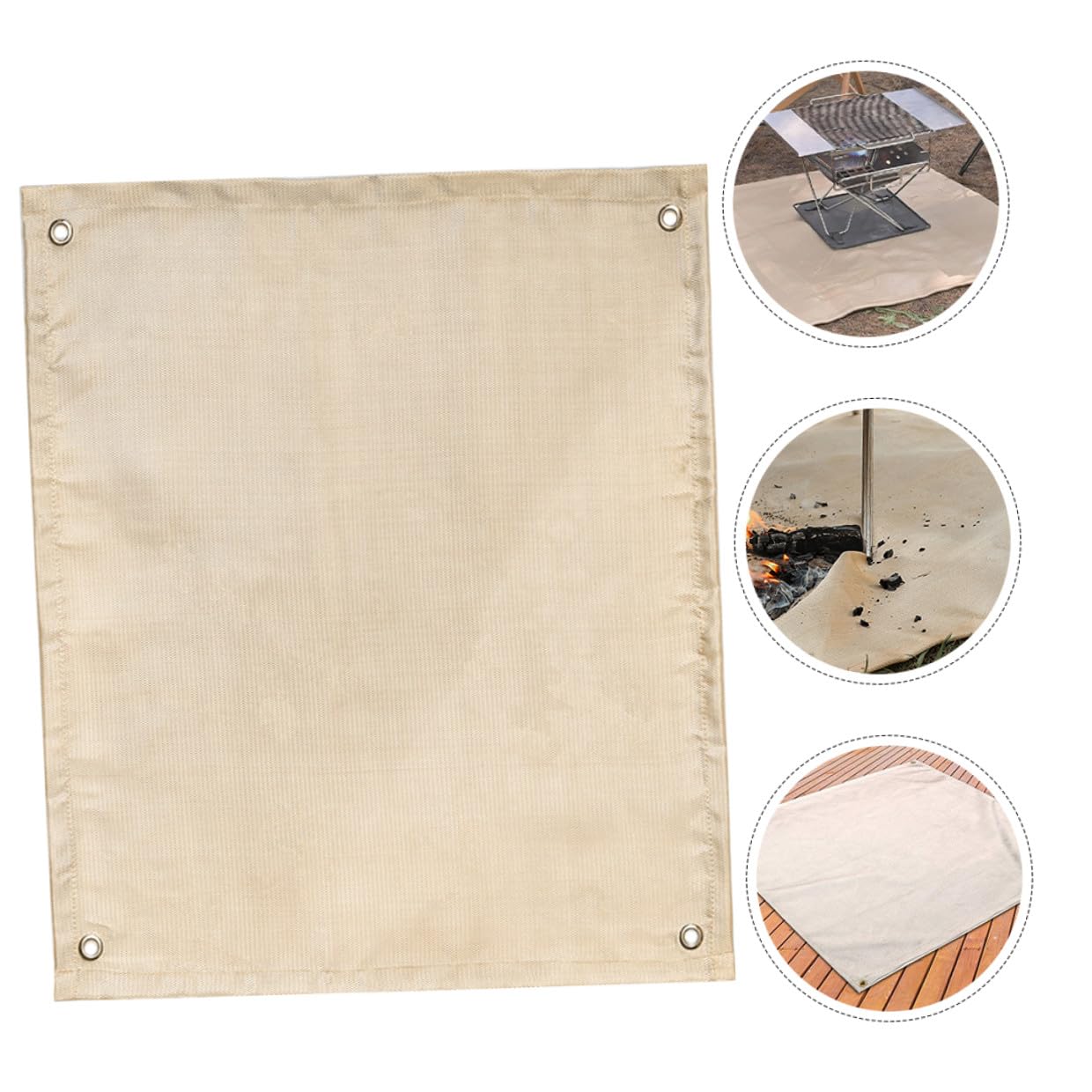 Abaodam Coperta Ignifuga per Esterni Coperta Saldatura Ignifuga Antifiamma Tappeto Ignifugo per Saldatura