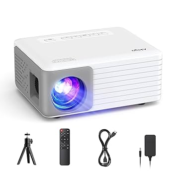 プロジェクター 小型　ホーム 家庭用 1080P フル HD 小型 コンパクト Amazon.co.jp: 【2024進級版電動フォーカス＆コスパ最強