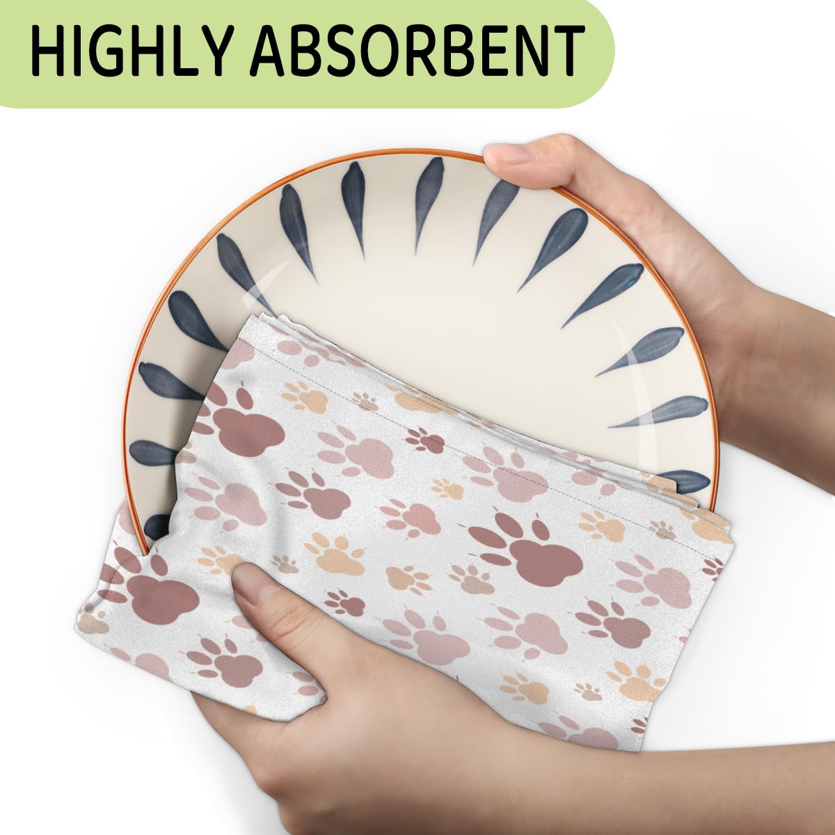 TropicalLife Küchentücher Mit Süßen Tier-Motiven – 45x72 Cm, Saugfähig, Mit Aufhängeschlaufe, 100% Polyester