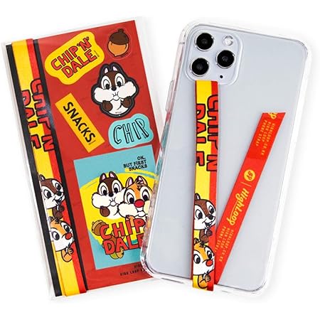 Amazon ハイループ フォンストラップ Highloop スマホケース ハンドストラップ フィンガーストラップ 落下防止 ワイヤレス充電対応 Phonestrap Disney D 032 チップとデール Fun ストラップ マスコット 通販