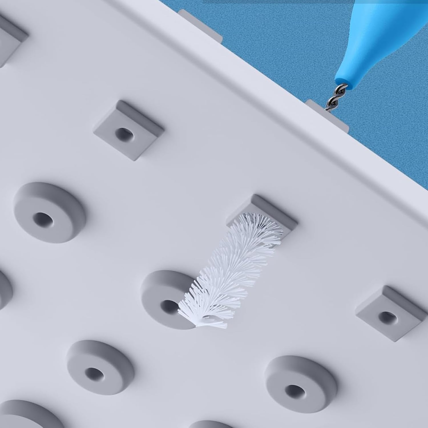 30Pcs Multiplesize Shower Head Cleaner Tool, Shower Head Cleaning Brushes Small Hole, Showerhead Cleaner Picks Unclogging Tiny Nozzle Little Gaps 3D Printer Opening