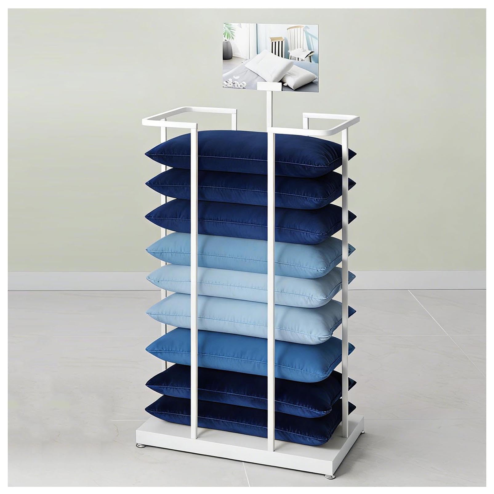 Organiseur maison et hôtel : support de rangement robuste pour couette et coussin