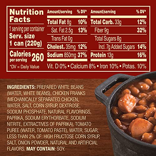 Van Camp's Original Beanee Weenee, Canned Food, 7.75 Oz #TOP5