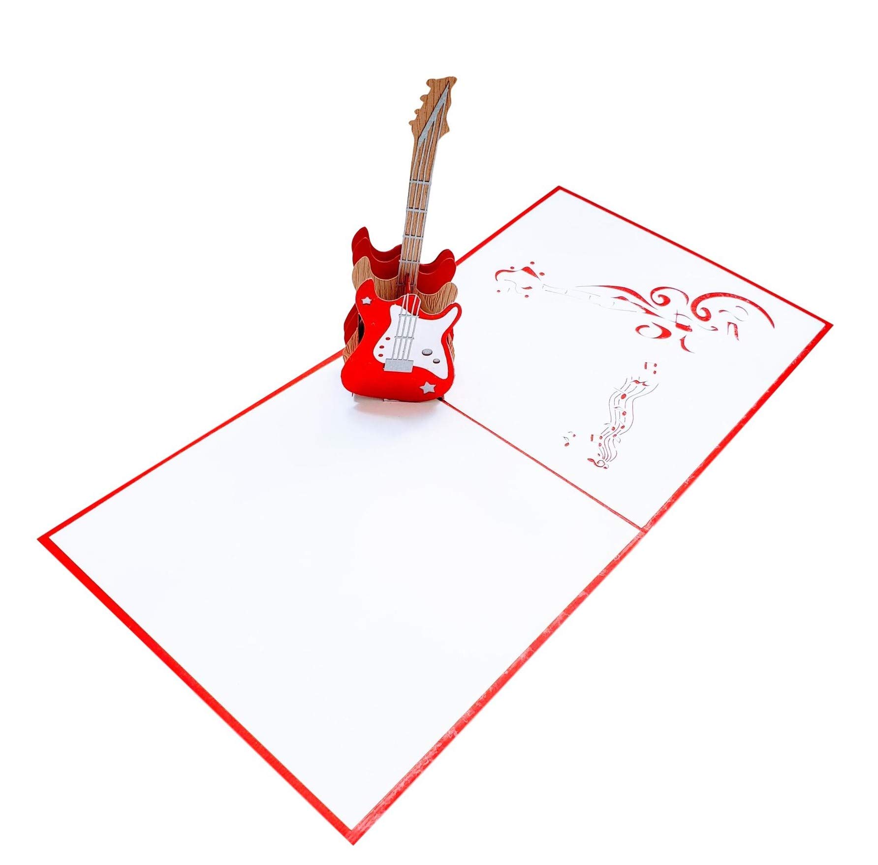 iGifts And Cards Impresionante tarjeta de felicitación desplegable para bajo – Amistad, feliz cumpleaños, amantes de la música, agradecimiento, Rock N Roll, felicitaciones, celebración