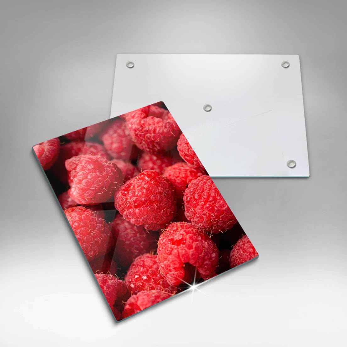 Tabla de cocina | Rojo | Superficie impresa