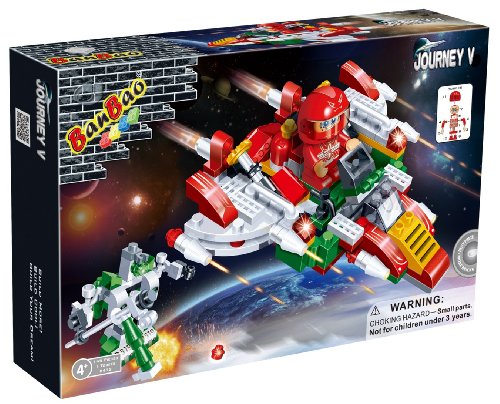 Preisvergleich Produktbild BanBao Bausteine kompatibel Space Flitzer Rot 6412