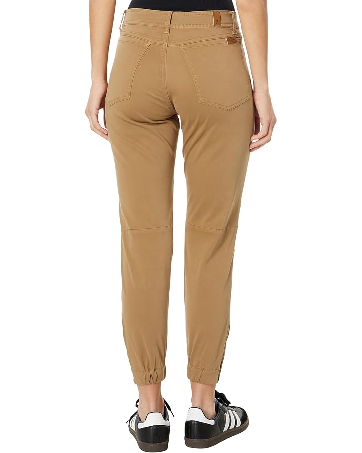 7 For All Mankind Darted Boyfriend Joggers in Safari - #2 of 4