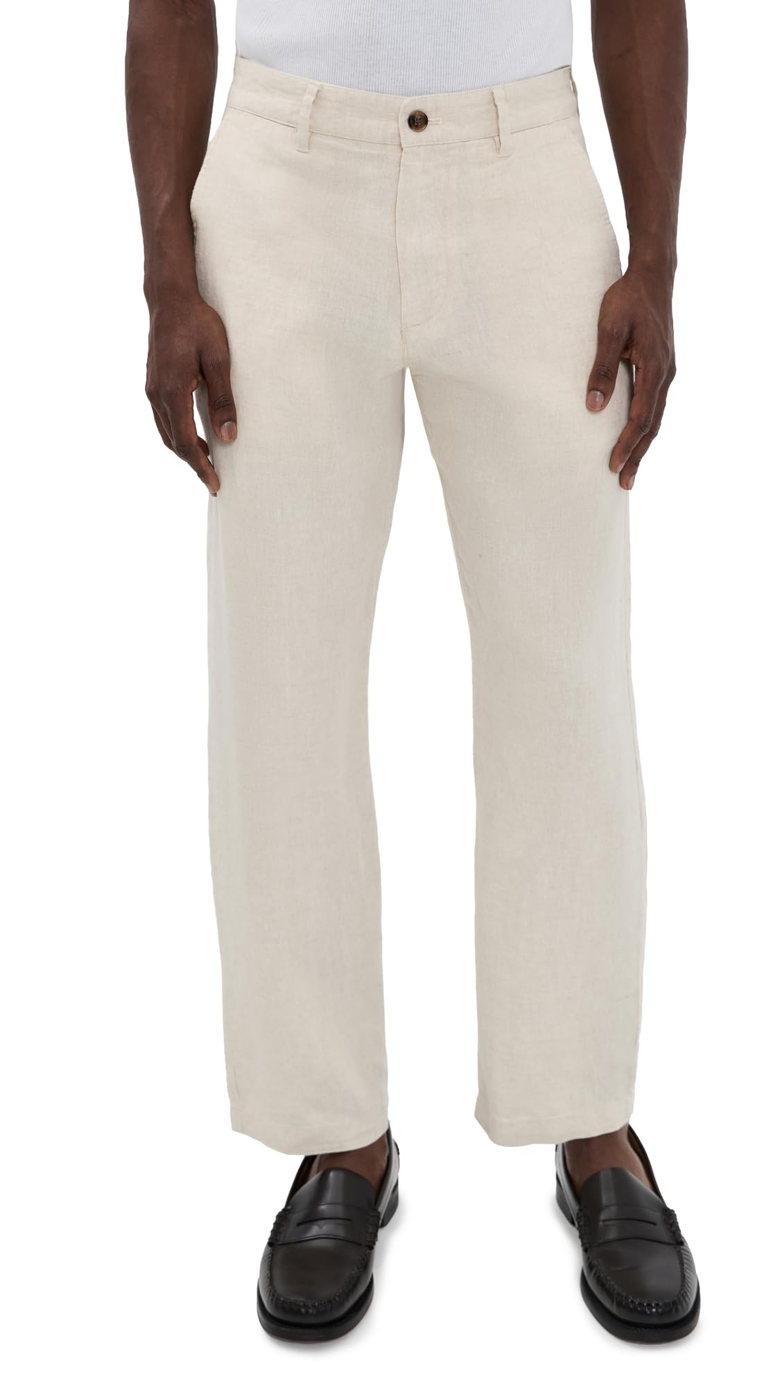 NN07 Mens Aden Linen Trousers