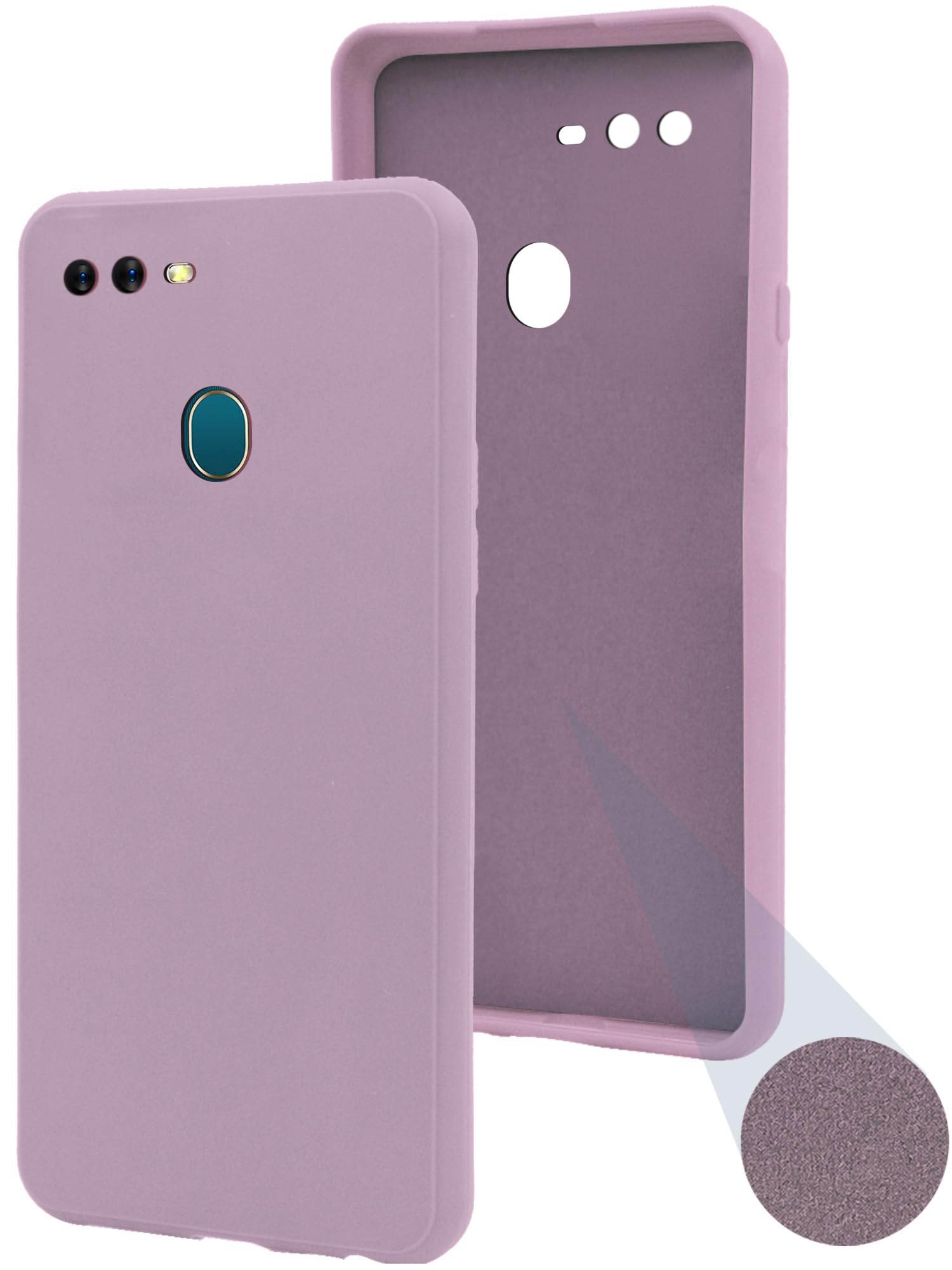 Jkobi Back Cover Case for Oppo A5 | Oppo A5s (Matte Finish Silicone with Inside Fiber Cloth)