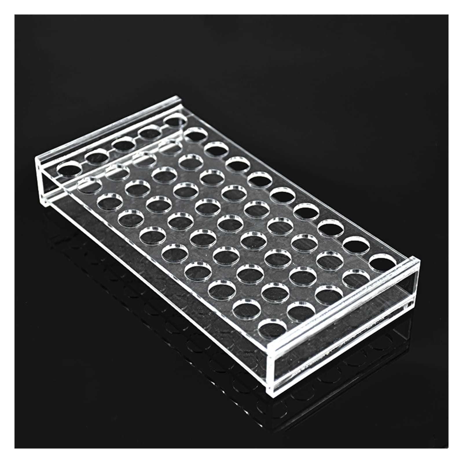 Laborgeräte Ampullenständer Probenflaschenhalter Lochdurchmesser 50 Vertiefungen 11 12,5 17 19 23 mm Flaschenhalter for 1 2 5 10 20 ml (Size : 20ml)