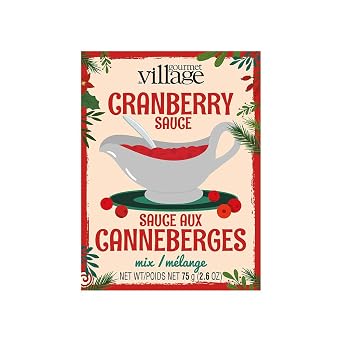 Gourmet du Village Seasonings Recipe Box Retro Cranberry Sauce