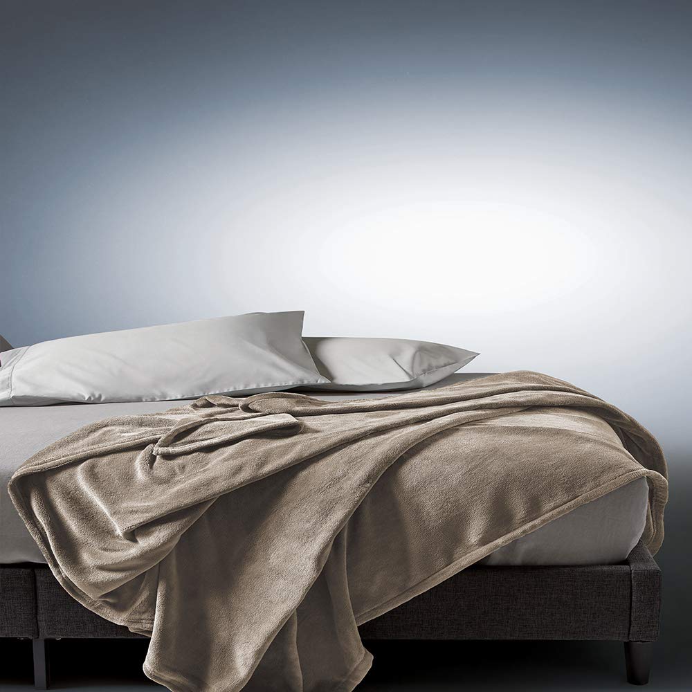 Sunbeam Electric Heated Throw Blanket - Velveteen Plush With 3 Heat Settings & Auto Shut-Off