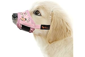 HEELE Dog Muzzle for Small Dogs - Prevent Biting, Barking, and Chewing