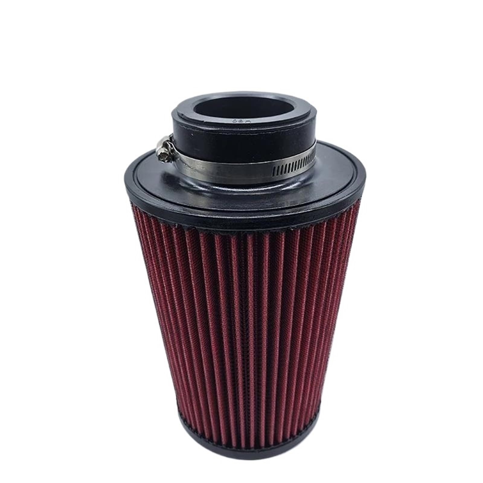 Filtr Powietrza Pasuje do filtra powietrza wlotowego K&N 14084-2 z grzybkiem samochodowym, 102 mm, 89 mm, 76 mm, 3, 3,5 i 4 cale, stożkowe filtry powietrza(L Red 60mm kn logo)