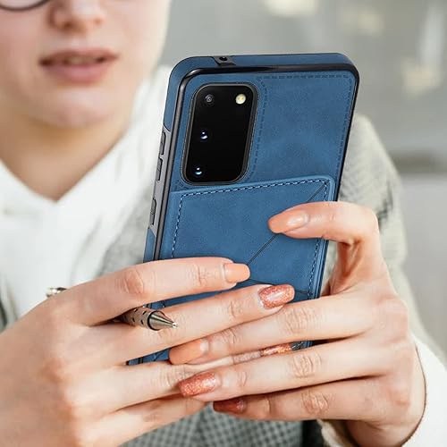 Miniatura 7 de Diseño para Samsung S20 5G Wallet Fundas para teléfono con protector de pantalla de piel sintética con soporte para tarjetas, ranuras magnéticas,