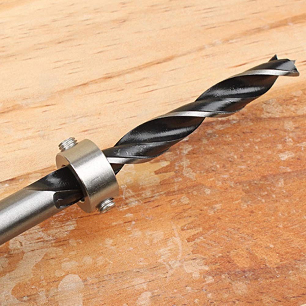 Drill Stop Assortment Set, Drill Assortment Depth Stop Ring Set, 3/16mm Instruments Bit Limit Ring, For Woodworking Drill Bit Consistent Drilling (Size : 3mm